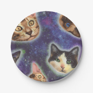 Assiettes Motif Chats Zazzle Fr Assiettes Motif Chats Zazzle Fr