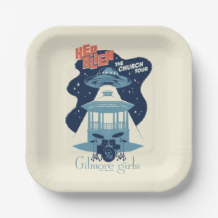 Assiettes En Carton Visite de l'église de Hep Alien dans Gilmore Girls