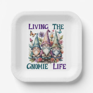 Assiettes En Carton Vivre la vie de gnome