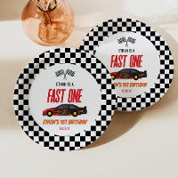 Voiture de course Flamme Rouge Rapide pour Anniver