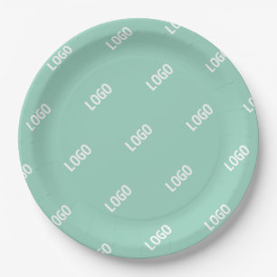 Assiettes En Carton Votre image ou logo téléchargé en mosaïque Sarce