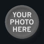 Assiettes En Carton Votre photo ici<br><div class="desc">Votre photo ici</div>