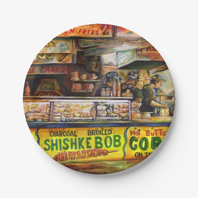 Assiettes En Carton Vous ne pouvez pas rivaliser avec ça (Devant)