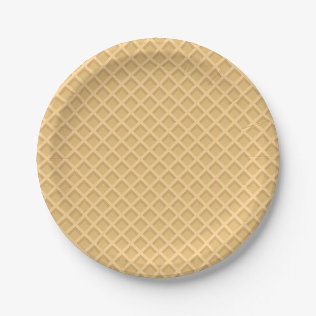 Assiettes En Carton Wafer (Devant)