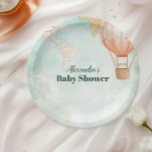 Assiettes En Carton Watercolor Adventure Attend le Baby shower des sex<br><div class="desc">Apportez une touche ludique et aventureuse à votre baby shower avec les Plaques papier "Let the Adventure Begin". Ces charmantes assiettes sont décorées dans un style délicieux et d'inspiration nature avec des illustrations fantaisistes d'animaux, d'arbres et de couleurs pastel douces. Parfaits pour servir des aliments, des gâteaux ou des collations,...</div>