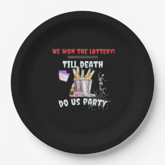 Assiettes En Carton We The Lottery - Jusqu'à ce que la mort nous sépar