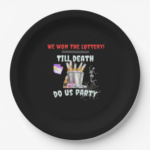 Assiettes En Carton We The Lottery - Jusqu'à ce que la mort nous sépar