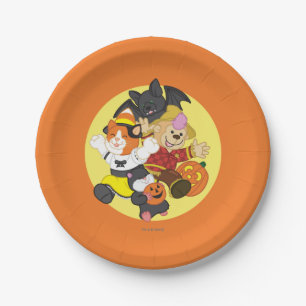 Assiettes En Carton Webkinz Halloween choie la lune