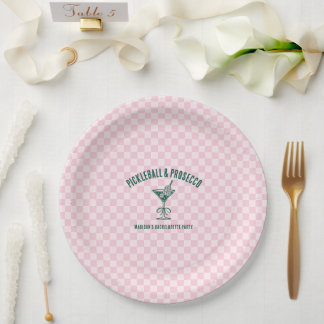 Assiettes En Carton Week-end Enterrement de Vie de Jeune Fille Pickleb