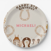 Western Country Cowboy fête d'anniversaire