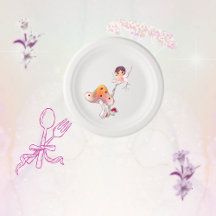 Whimsical Fairy Magique 4th Birthday plaques papie