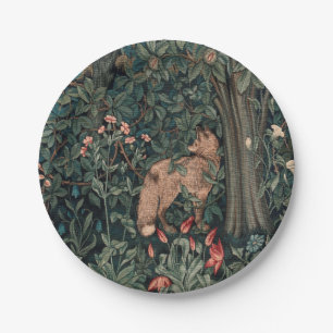 Assiettes En Carton William Morris Faune sauvage Fox