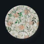 Assiettes En Carton William Morris Jasmine Garden Flower Classic<br><div class="desc">Cette fleur botanique de Jasmin est basée sur le dessin original classique de William Morris (1834-1896) pour sa ligne de papier peint victorien anglais. Une fleur et un feuillage magnifiques. Original du Birmingham Museum</div>
