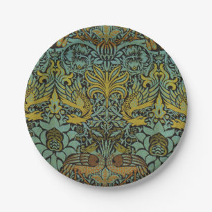 Assiettes En Carton William Morris Peacock Dragon Fond d'écran