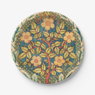 Assiettes En Carton William Morris Rose Wreath
