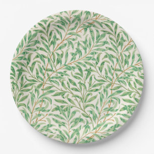 Assiettes En Carton Willow Bough William Morris Motif
