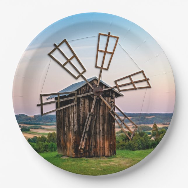 Assiettes En Carton Windmill Outhouse (Devant)