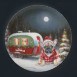 Assiettes En Carton Winter French Bulldog Caravan Christmas Adventure<br><div class="desc">Laissez-vous tenter par la magie d'une nuit d'hiver enneigée alors qu'une caravane glisse gracieusement à travers le paysage illuminé par la lune. La beauté sereine de la neige scintillante et l'éclat enchanteur de la lune créent une scène captivante, promettant une aventure de Noël inoubliable remplie de chaleur, de joie et...</div>