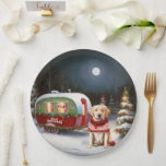 Assiettes En Carton Winter Labrador Caravan Christmas Adventure<br><div class="desc">Laissez-vous tenter par la magie d'une nuit d'hiver enneigée alors qu'une caravane glisse gracieusement à travers le paysage illuminé par la lune. La beauté sereine de la neige scintillante et l'éclat enchanteur de la lune créent une scène captivante, promettant une aventure de Noël inoubliable remplie de chaleur, de joie et...</div>