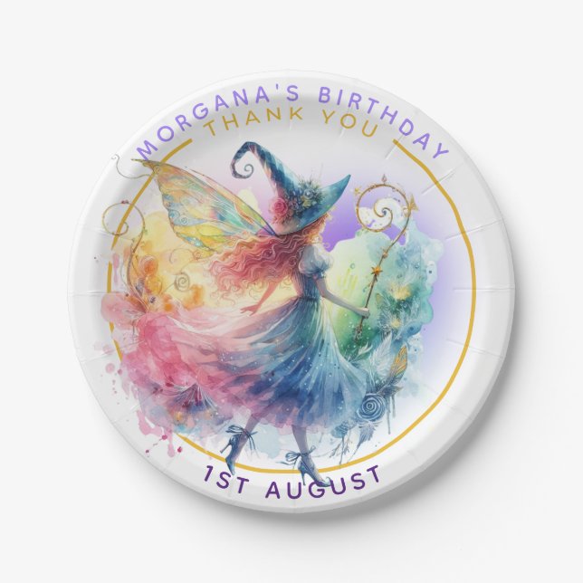 Assiettes En Carton Wizard of Oz Good Witch Partyware Decor Custom (Devant)