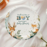 Assiettes En Carton Woodland Houston Nous Avons Un Garçon De L'Espace<br><div class="desc">Placez la table pour une célébration céleste avec nos Plaques de papier de marine de Baby shower extra-atmosphérique ! Ces assiettes décoratives et robustes sont parfaites pour servir des snacks, des repas ou des desserts à votre baby shower tout en assurant un nettoyage facile et sans stress. Caractéristiques : Design...</div>