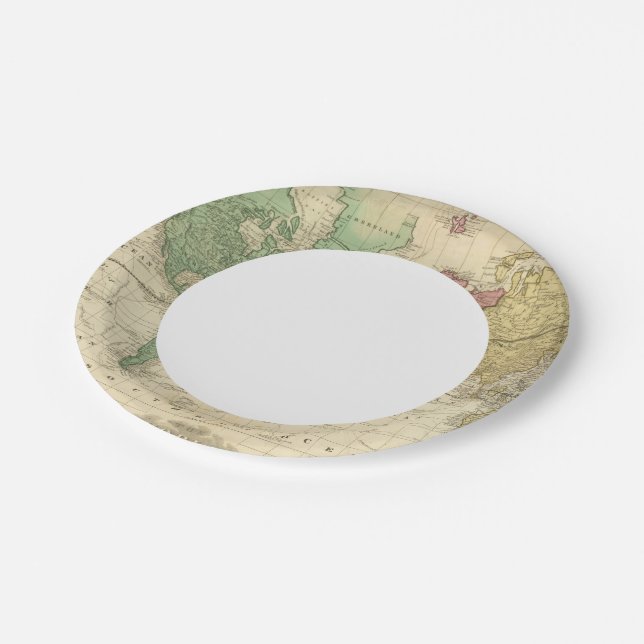 Assiettes En Carton World on Mercators Projection 2 (Angle)