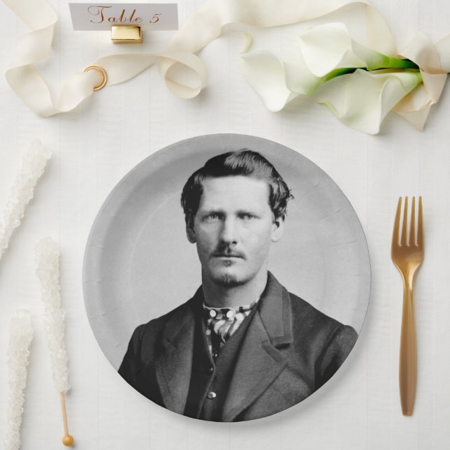 Assiettes En Carton Wyatt Earp : Lawman, Gunfighter, Gardien de salon (Mariage)