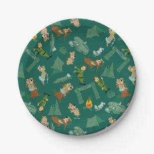 Assiettes En Carton Yogi Bear et les amis Jellystone Park Camp Motif
