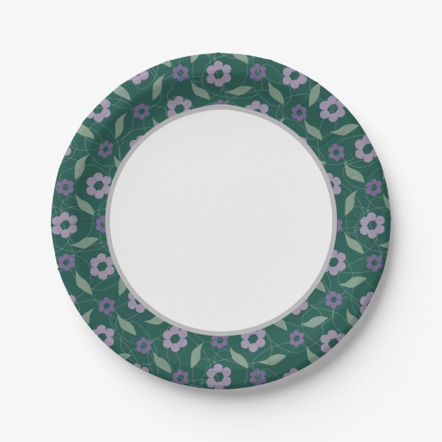 Assiettes en papier (Devant)