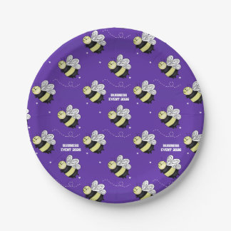 Assiettes en papier 7 po pour événement commercial