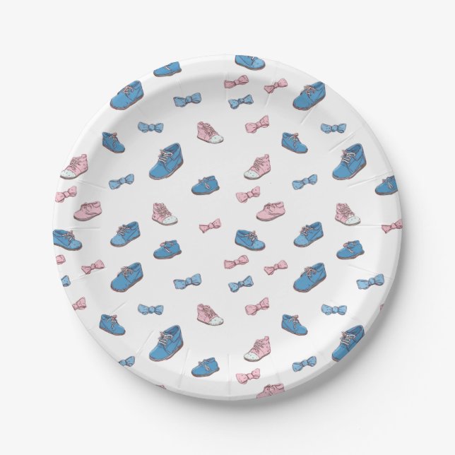 Assiettes en papier arcs  (Devant)