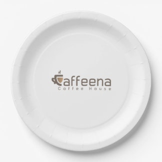 Assiettes en papier Caffeena