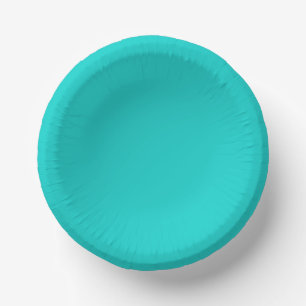Assiettes en Papier de Couleur Uni Sous-Marin Mode