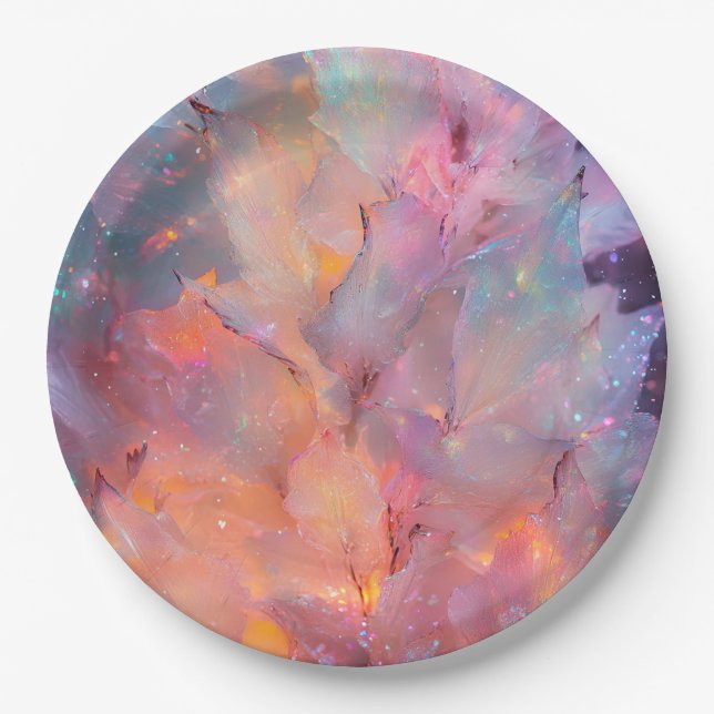 Assiettes en papier Delta Élégant (Devant)