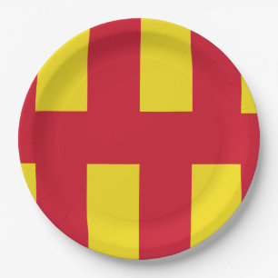 Assiettes en papier du Northumberland