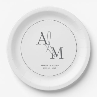 Assiettes en Papier Élégantes | Style de Fête Pers