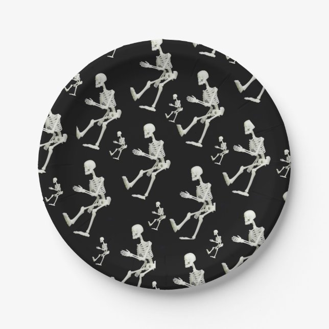 Assiettes en papier Halloween (Devant)