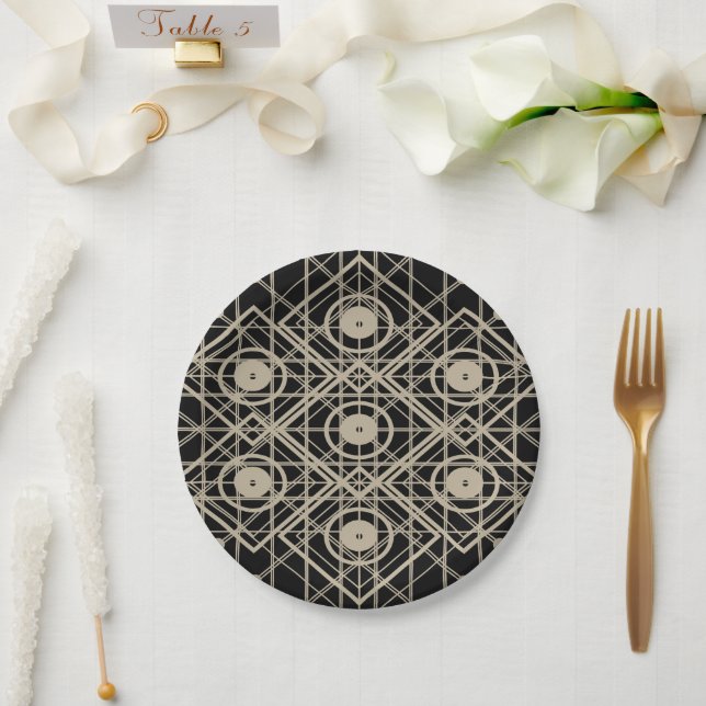 Assiettes en papier Hive Mind (Mariage)