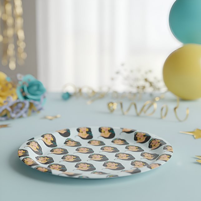 Assiettes en papier Jasmine (Créateur téléchargé)