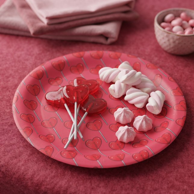 Assiettes en papier Lollipop (Créateur téléchargé)