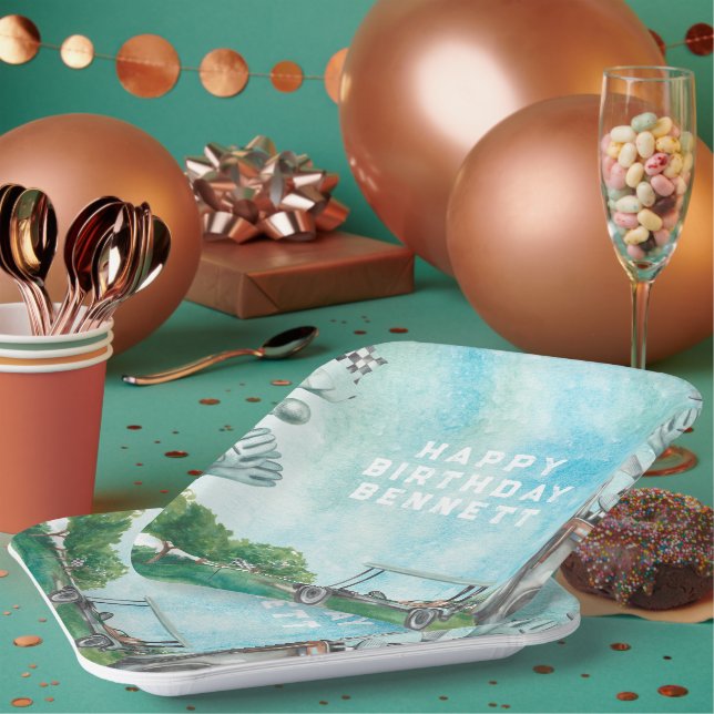Assiettes en papier Par-Tee pour anniversaire sur  (Multi)