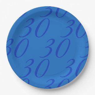 Assiettes en Papier Personnalisées pour Anniversai