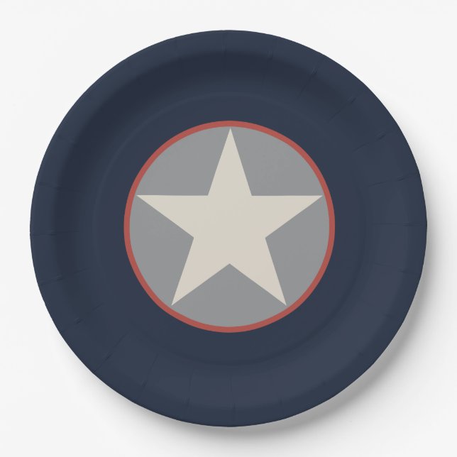 Assiettes en Papier pour Adieu Militaire Duty Call (Devant)