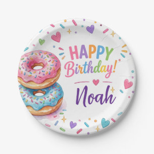 Assiettes en papier pour anniversaire Candyland Do