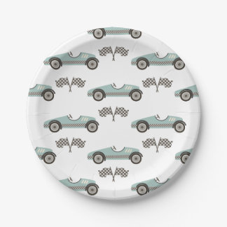 Assiettes en papier pour anniversaire de voiture d