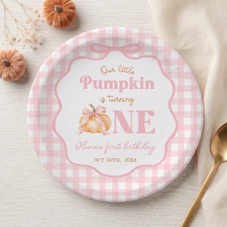 Assiettes en papier pour anniversaire fille rose p
