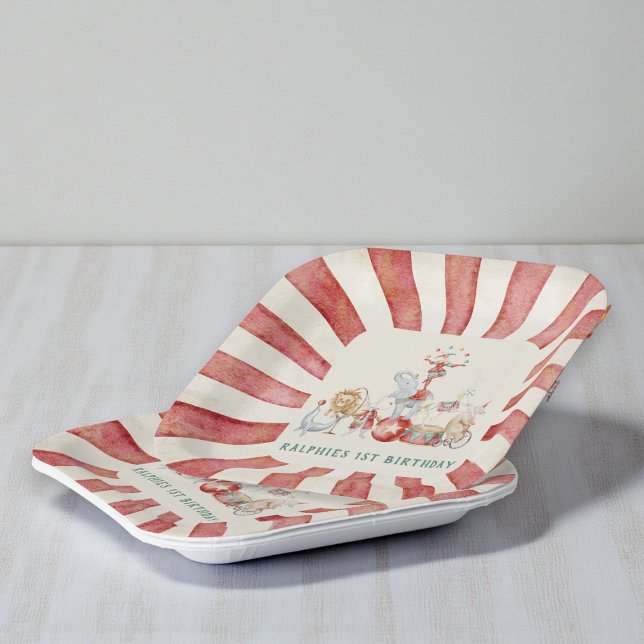 Assiettes en papier pour anniversaire sur le thème (Créateur téléchargé)