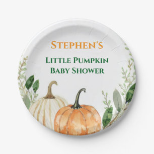 Assiettes en papier pour Baby Shower Halloween