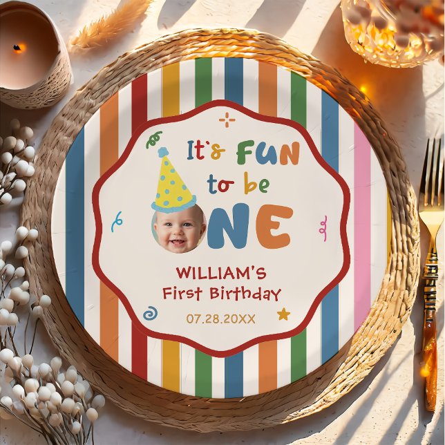 Assiettes en papier pour fête d'anniversaire Chape (Créateur téléchargé)