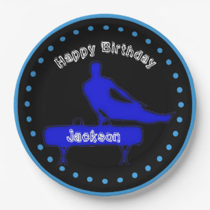Assiettes en papier pour fête d'anniversaire de gy